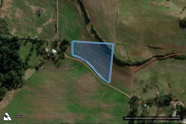 Imagem de satélite de SITIO SANTA TEREZA - SITIO SANTA TEREZA - GLEBA B em Coronel Martins - SC