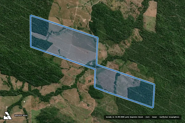 Imagem de satélite de FAZENDA MATA VERDE I / LOTE 41 - LOTE 41 em Aripuanã - MT