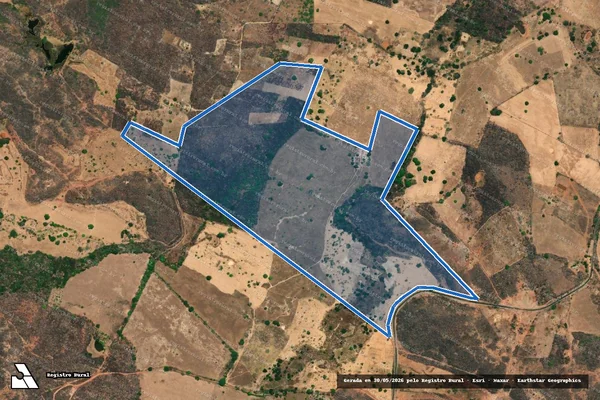 Imagem de satélite de ARRAIAL em Rio Grande do Piauí - PI