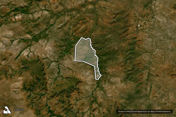 Imagem de satélite de FAZENDA PORTO ALEGRE – DATA PORTO ALEGRE em Alto Parnaíba - MA