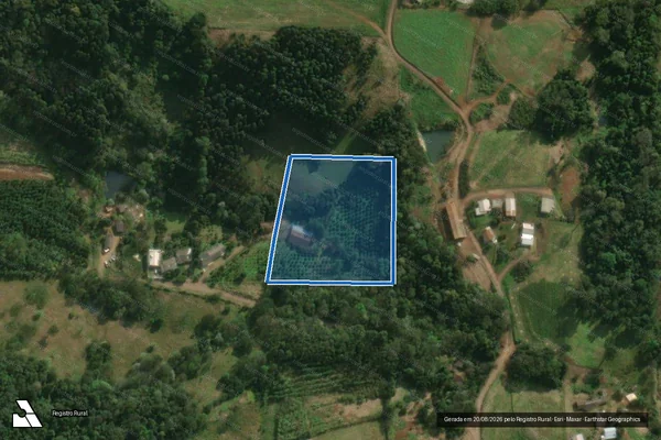 Imagem de satélite de P.T.L 17 - Parte 1 em São Miguel do Oeste - SC