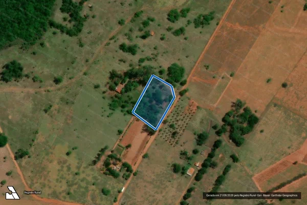 Imagem de satélite de ASSENTAMENTO ESTADUAL SÃO BENTO - PA0038S00Q00G027 em Mirante do Paranapanema - SP