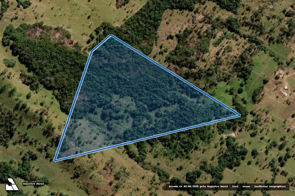 Imagem de satélite de FAZENDA BARREIRO - 001 em Rubiataba - GO