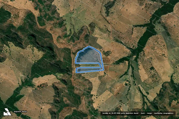 Imagem de satélite de Fazenda CERVO lugar ONÇA - Parte 1 em Itarumã - GO