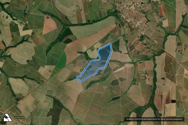 Imagem de satélite de FAZENDA SAO VICTOR - Gleba 3A em Avanhandava - SP