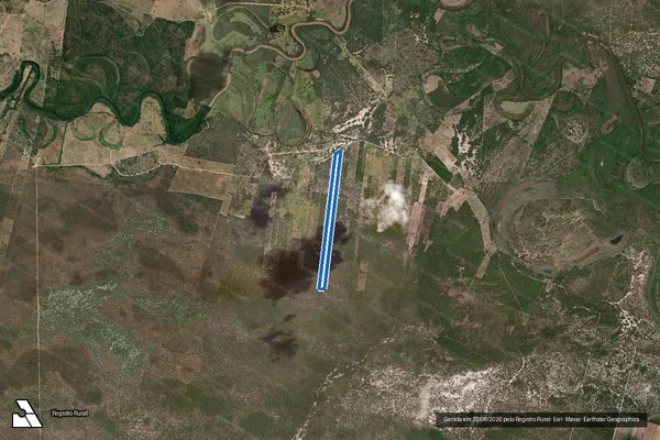Imagem de satélite de Fazenda Boa Vista - Gleba 24 em Juvenília - MG