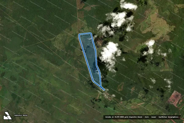Imagem de satélite de Fazenda Figueirinha - Parte 02 em Corumbá - MS