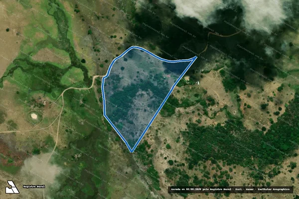 Imagem de satélite de Fazenda Itabaiana - GLEBA B em Nova Canaã - BA