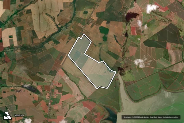 Imagem de satélite de Fazenda Nova Bonanza - PARTE 1 em Frutal - MG