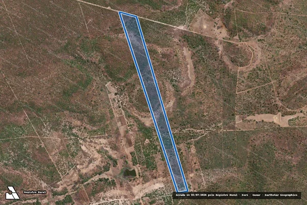 Imagem de satélite de ASSENTAMENTO SANTA MARIA - PARCELA 06 em Santo Inácio do Piauí - PI
