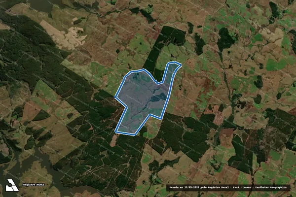 Imagem de satélite de Fazenda do Chimarrão em São Francisco de Paula - RS