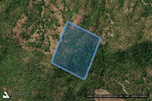 Imagem de satélite de FAZENDA CAMPEIRA - Gleba IV em Guarinos - GO