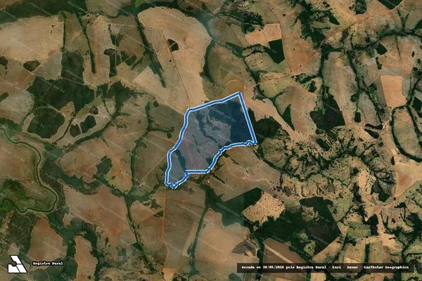 Imagem de satélite de Fazenda Bocaina - Fazenda Bocaina em Piracanjuba - GO