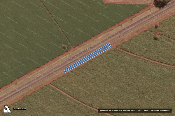 Imagem de satélite de ITEM 52-3 - 55-3 em Jaboticabal - SP