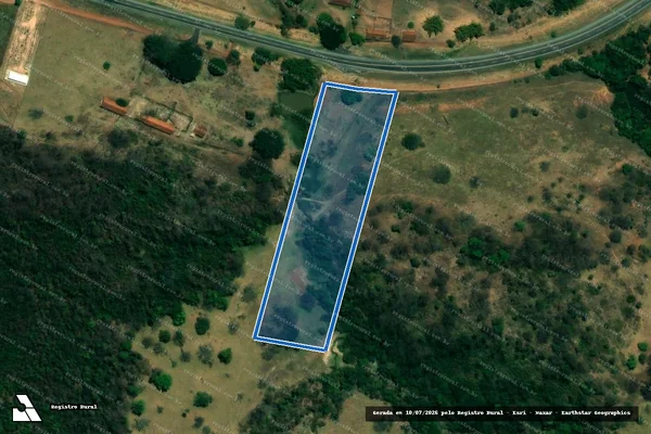 Imagem de satélite de Fazenda  São José do Barreiro - Parte 5 em Passos - MG