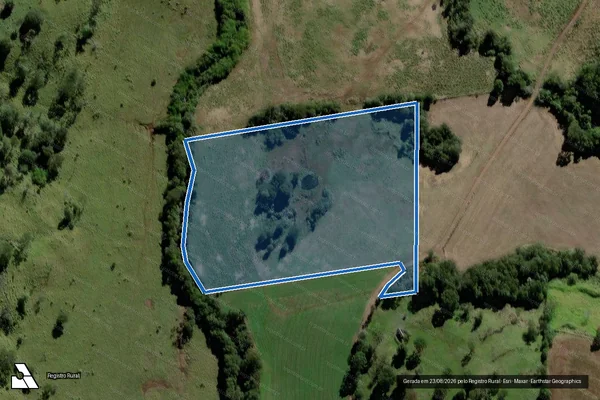Imagem de satélite de Fazenda Rio das Pedras X - Fazenda Rio das Pedras X em Saudade do Iguaçu - PR