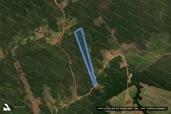 Imagem de satélite de PROJETO DE ASSENTAMENTO SOBRADINHO LOTE 05 - FAZENDA BOA ESPERANÇA em Grajaú - MA