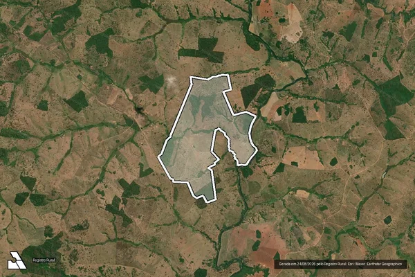 Imagem de satélite de FAZENDA ARARAS - 001 em Morrinhos - GO