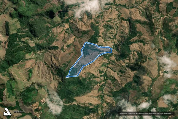 Imagem de satélite de FAZENDA DOS MESSIAS - PARCELA 01 - Parcela 02 em Mesquita - MG
