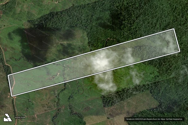 Imagem de satélite de SÍTIO TRES IRMÃS - em Brasil Novo - PA