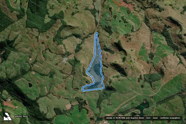 Imagem de satélite de Lote Rural ?B? - Gleba P em Marmeleiro - PR