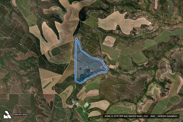 Imagem de satélite de FAZENDA AREIÃO - 001 em João Pinheiro - MG