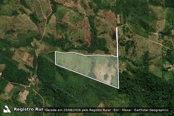 Imagem de satélite de FAZENDA BOQUEIRÃO - Parte 3 em Parauapebas - PA