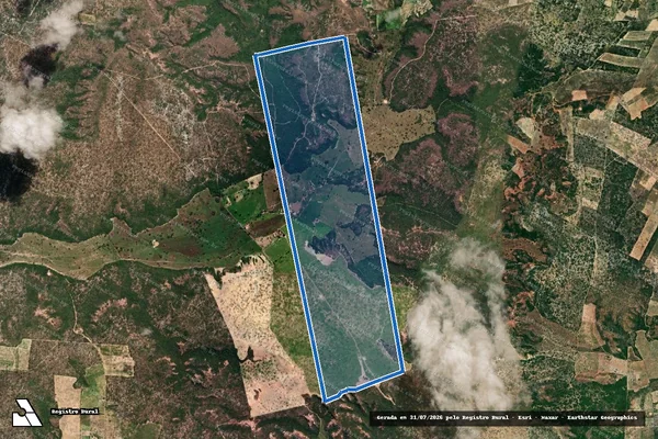 Imagem de satélite de Fazenda Cruz - Fazenda Cruz em Itapicuru - BA