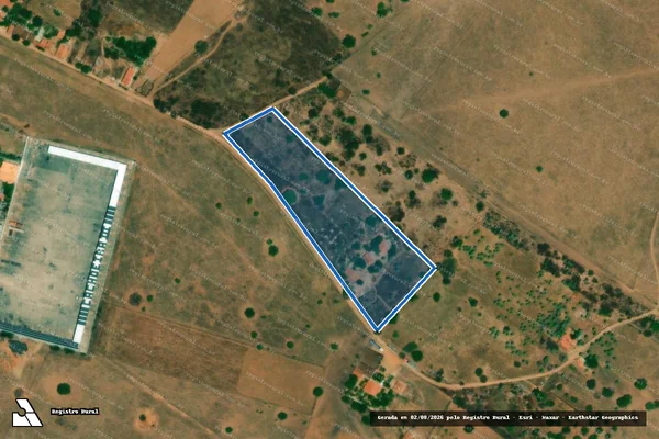 Imagem de satélite de SÍTIO SANTA ROSA ? LOTE 3549 - Parte 1 em Tabuleiro do Norte - CE