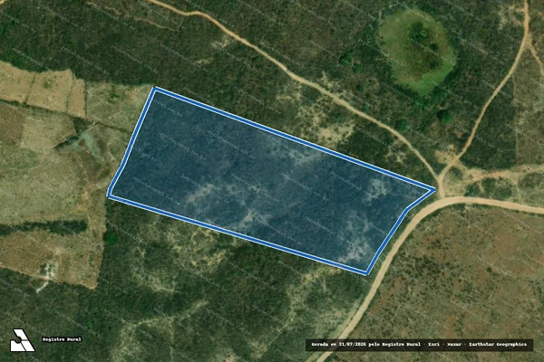 Imagem de satélite de POÇO CERCADO, LAGOAS MATA DA GAMELEIRA - GLEBA J em São José de Caiana - PB