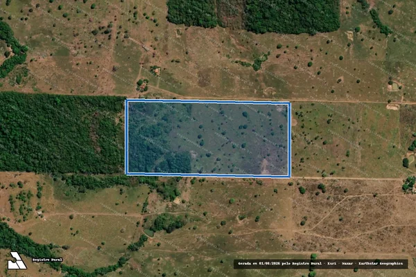 Imagem de satélite de LT 36, GL 03, ST Rolim de Moura, P.I.C Gy-Paraná - LOTE  36-D em Pimenta Bueno - RO