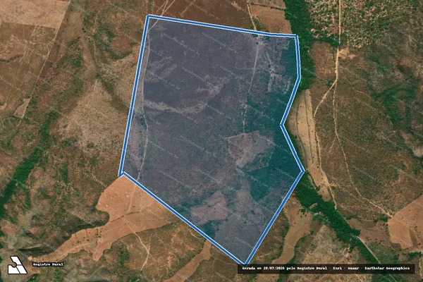 Imagem de satélite de FAZENDA NAZARÉ - Parcela 1 em Balsas - MA