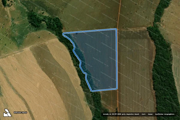 Imagem de satélite de Fazenda Viola IX - Parte 1 em Santo Afonso - MT