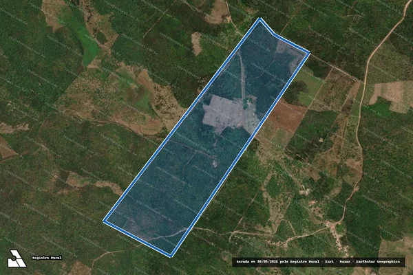 Imagem de satélite de BARRA DA CRUZ - FAZENDA BARRA DA CRUZ em Santa Quitéria do Maranhão - MA