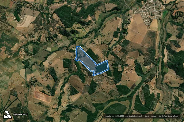Imagem de satélite de Fazenda Pequi - Fazenda Pequi ? Gleba 01 em Itapecerica - MG