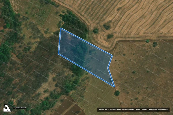Imagem de satélite de Fazenda São João, Lugar Denominado ?Curisco? - Parte 9 em Uberlândia - MG