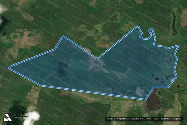 Imagem de satélite de FAZENDA BOM JARDIM - Parcela 1 em Alenquer - PA