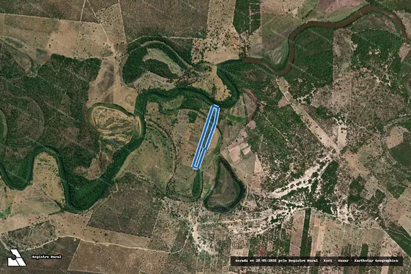 Imagem de satélite de Fazenda Boa Vista - Gleba 39 em Juvenília - MG