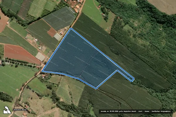 Imagem de satélite de Sítio Alvoredo - Parte 1 em Sarapuí - SP