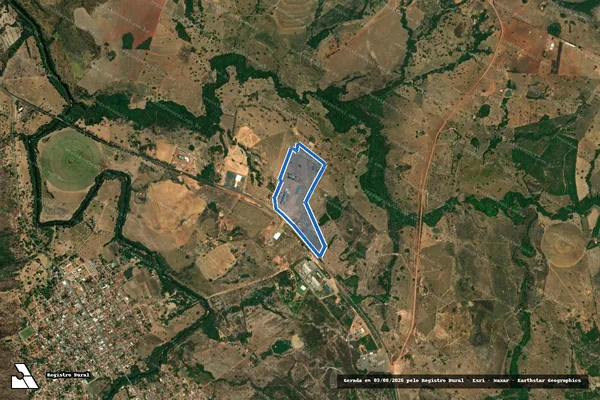 Imagem de satélite de Fazenda Cristo Rei - 001 em Piranhas - GO