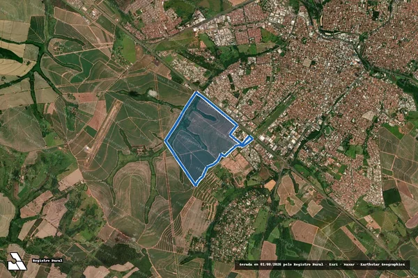 Imagem de satélite de Fazenda São José Das Borboletas - 1 em Catanduva - SP