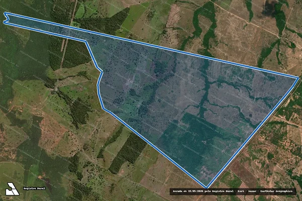 Imagem de satélite de FAZENDA TRINDADE I em Araguaína - TO