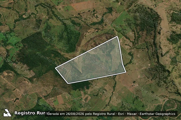 Imagem de satélite de Fazenda Cilina do Guilherme II - Parte 1 em Dom Aquino - MT