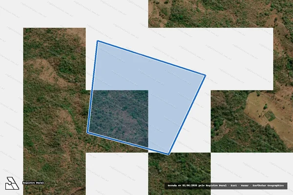 Imagem de satélite de GLEBA CANTO SERRA - PARTE 4 - GLEBA 2 em Feira Nova do Maranhão - MA