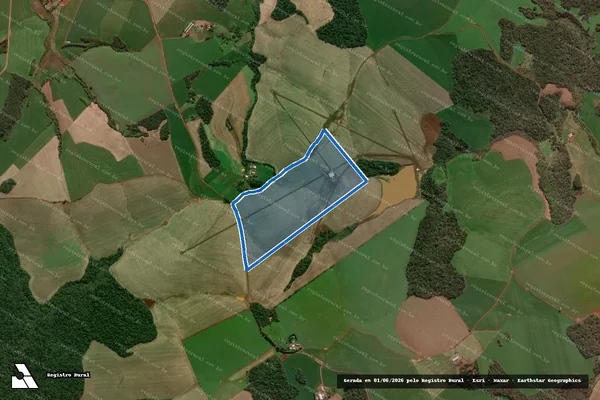 Imagem de satélite de Fazenda Erval Seco I ? Gleba H - Gleba ? H em Erval Seco - RS