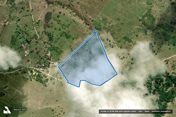 Imagem de satélite de FAZENDA GENTIO - GLEBA01 em Amargosa - BA