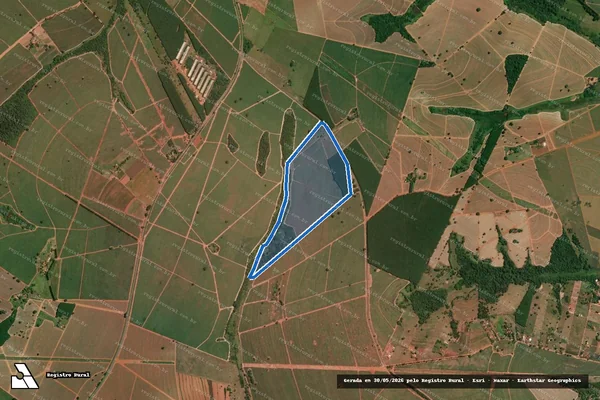 Imagem de satélite de Fazenda São Domingos - PARTE 2 em Potirendaba - SP