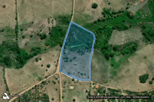 Imagem de satélite de FAZENDA SANTANNA MARIA - PARCELA 02 em Itapicuru - BA
