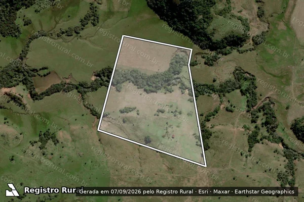 Imagem de satélite de Estabelecimento São Elias A - Estabelecimento São Elias A em Rosário do Sul - RS