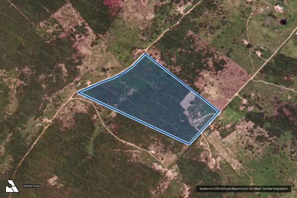 Imagem de satélite de Lote 52 - Projeto de Assentamento Franco Duarte - Parte 1 em Jequitinhonha - MG